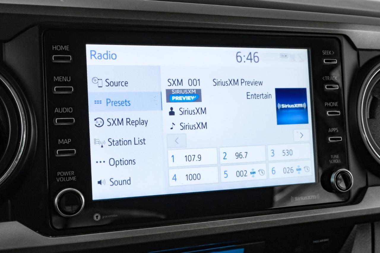 2021 Toyota Tacoma SR5 V6 DOUBLE CAB TOYOTA SAFETY SENSE LANE DEPARTURE PRE COLLISION SYSTEM REAR CAMERA Carrollton TX