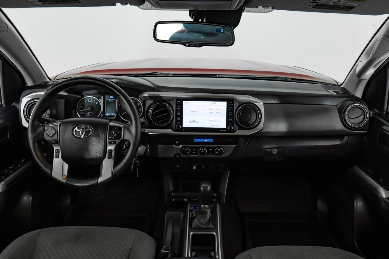 2021 Toyota Tacoma SR5 V6 DOUBLE CAB TOYOTA SAFETY SENSE LANE DEPARTURE PRE COLLISION SYSTEM REAR CAMERA Carrollton TX