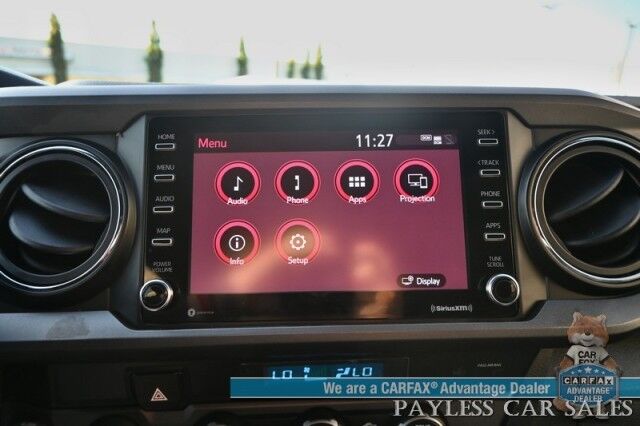 2021 Toyota Tacoma TRD Off Road / 4X4 / Crew Cab / Auto Start / Premium Cloth Seats / Adaptive Cruise Control / Lane Departure Alert / Apple CarPlay & Android Auto / Back Up Camera / Bed Liner / Keyless Entry & Start / Tow Pkg Anchorage AK