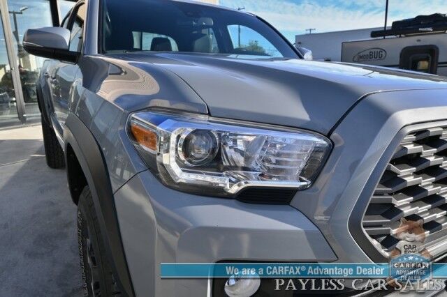 2021 Toyota Tacoma TRD Off Road / 4X4 / Crew Cab / Auto Start / Premium Cloth Seats / Adaptive Cruise Control / Lane Departure Alert / Apple CarPlay & Android Auto / Back Up Camera / Bed Liner / Keyless Entry & Start / Tow Pkg Anchorage AK