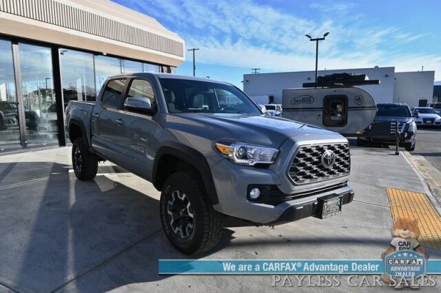 2021 Toyota Tacoma TRD Off Road / 4X4 / Crew Cab / Auto Start / Premium Cloth Seats / Adaptive Cruise Control / Lane Departure Alert / Apple CarPlay & Android Auto / Back Up Camera / Bed Liner / Keyless Entry & Start / Tow Pkg Anchorage AK
