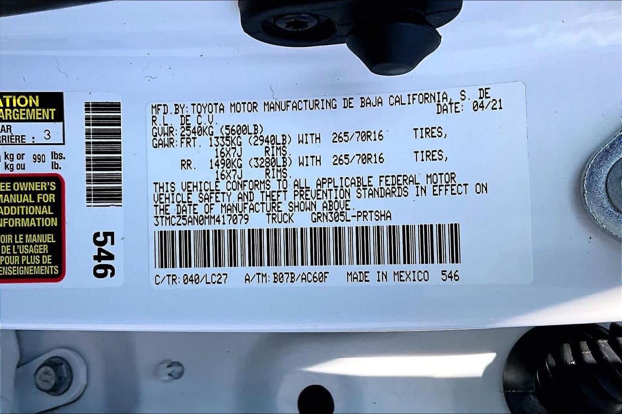 2021 Toyota Tacoma TRD Off Road Folsom CA