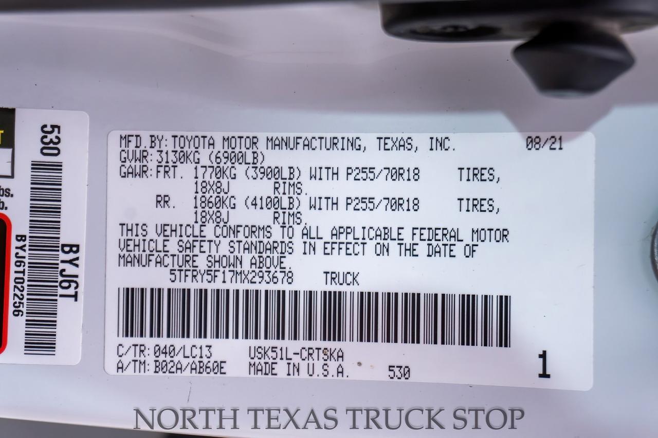 2021 Toyota Tundra 2WD SR 5.7L i-Force V8 Double Cab 2WD Mansfield TX