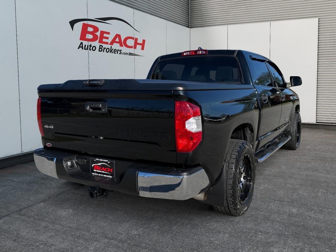 2021 Toyota Tundra 4WD SR5, BLACK RHINO WHEELS, BED COVER, BACKUP CAMERA, BLUETOOTH, POWER AND HEATED MIRRORS, KEYLESS ENTRY, ALL WEATHER FLOOR MATS, TOW PACKAGE, LOW MILES! Norfolk VA
