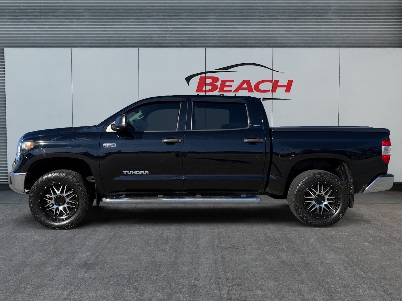 2021 Toyota Tundra 4WD SR5, BLACK RHINO WHEELS, BED COVER, BACKUP CAMERA, BLUETOOTH, POWER AND HEATED MIRRORS, KEYLESS ENTRY, ALL WEATHER FLOOR MATS, TOW PACKAGE, LOW MILES! Norfolk VA