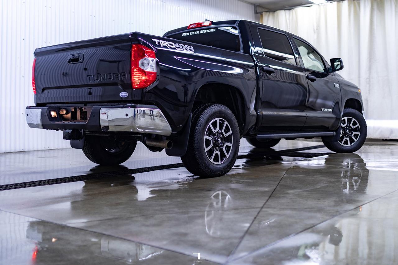 2021 Toyota Tundra 4x4 Crewmax SR5 TRD Roof BCam Red Deer AB