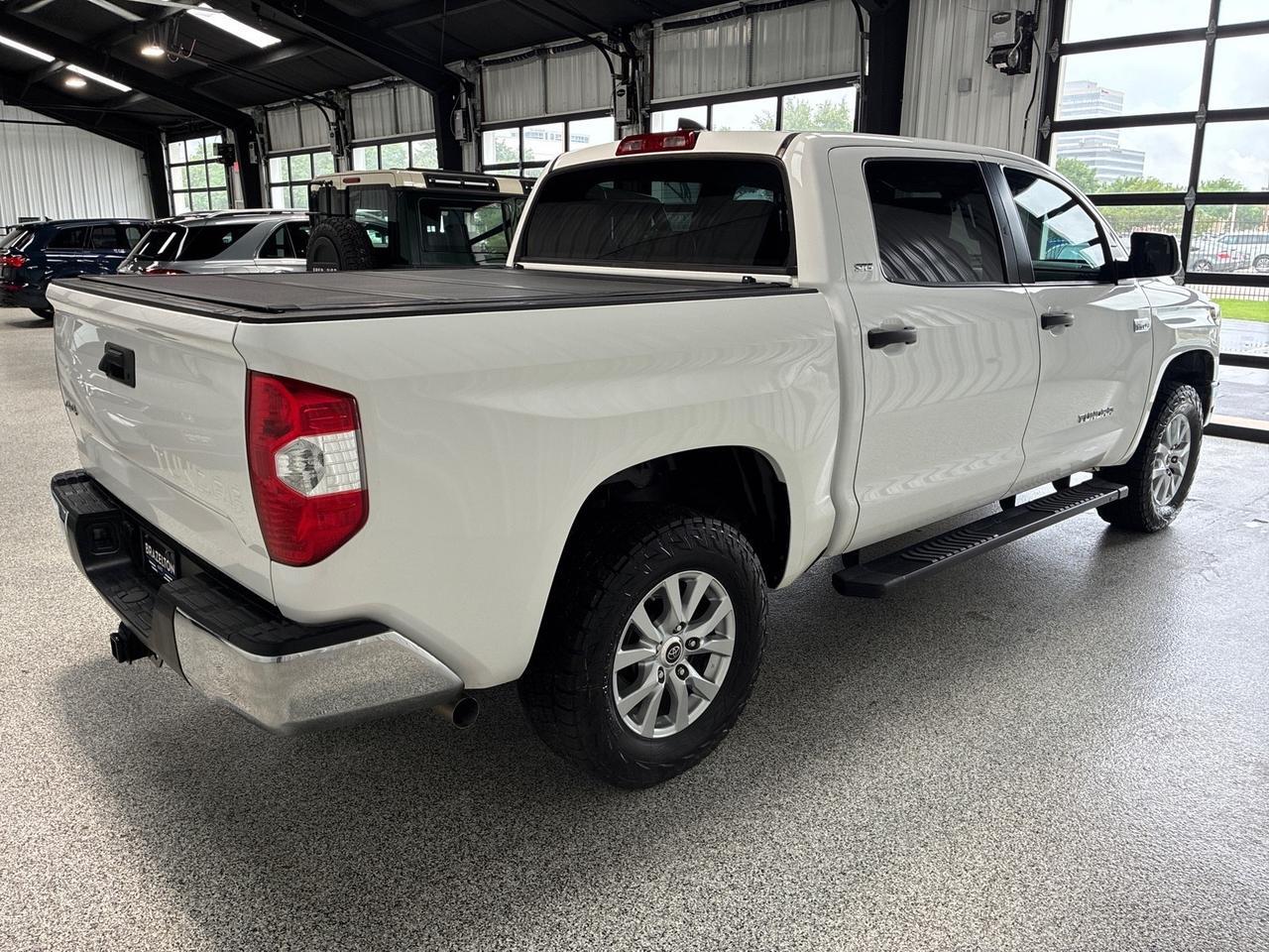 2021 Toyota Tundra SR5, 4x4, Leather Pkg, Leveling Kit, Spray-on Bedliner, Bed Cover