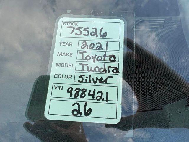 2021 Toyota Tundra SR5 Jacksonville FL