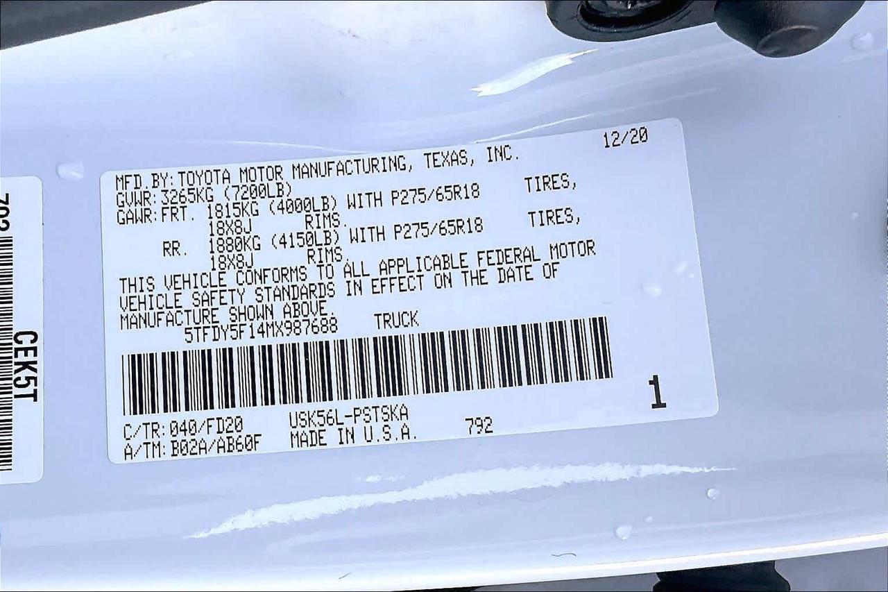 2021 Toyota Tundra SR5 Roseville CA