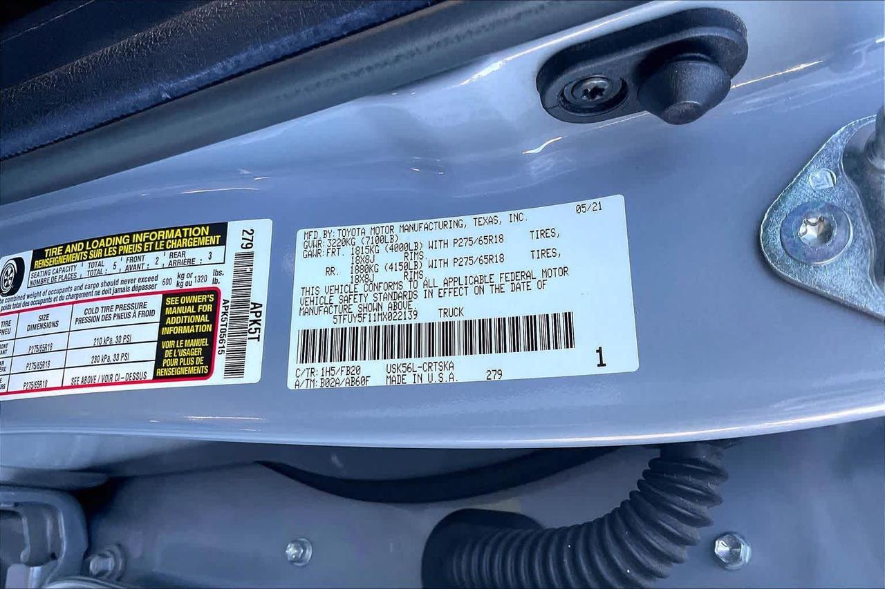 2021 Toyota Tundra SR5 Roseville CA