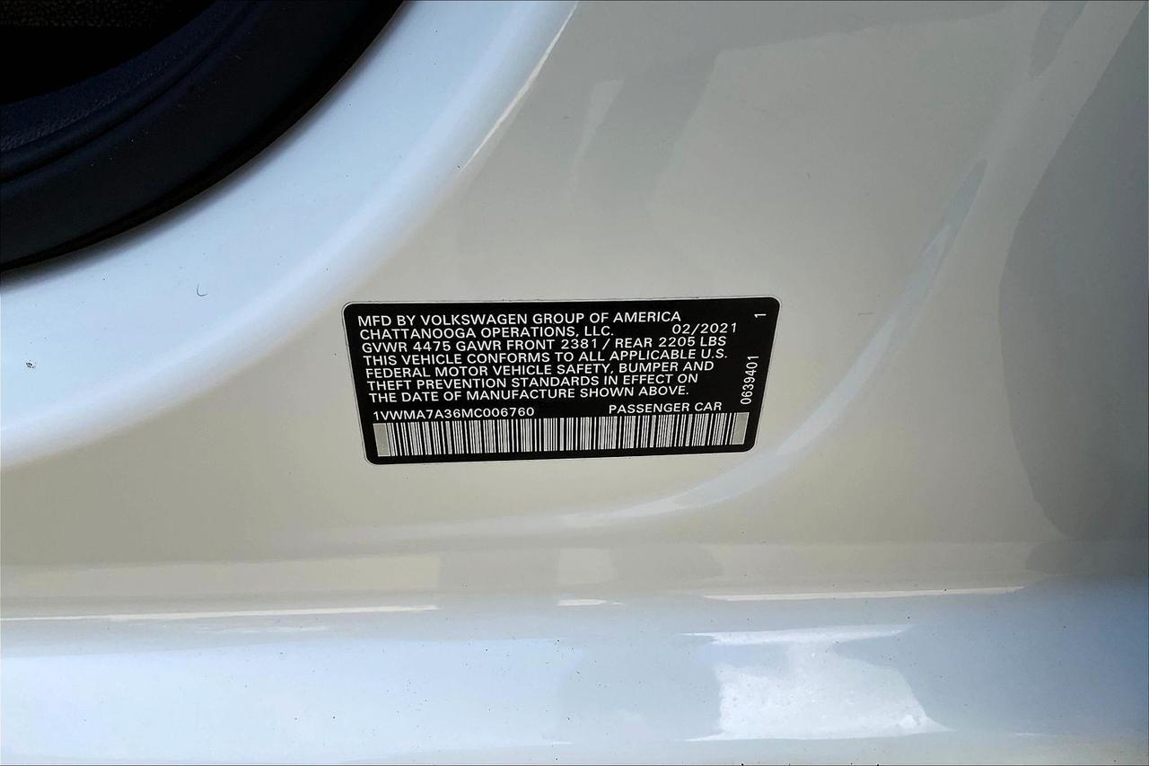 2021 VOLKSWAGEN PASSAT R-LINE Houston TX