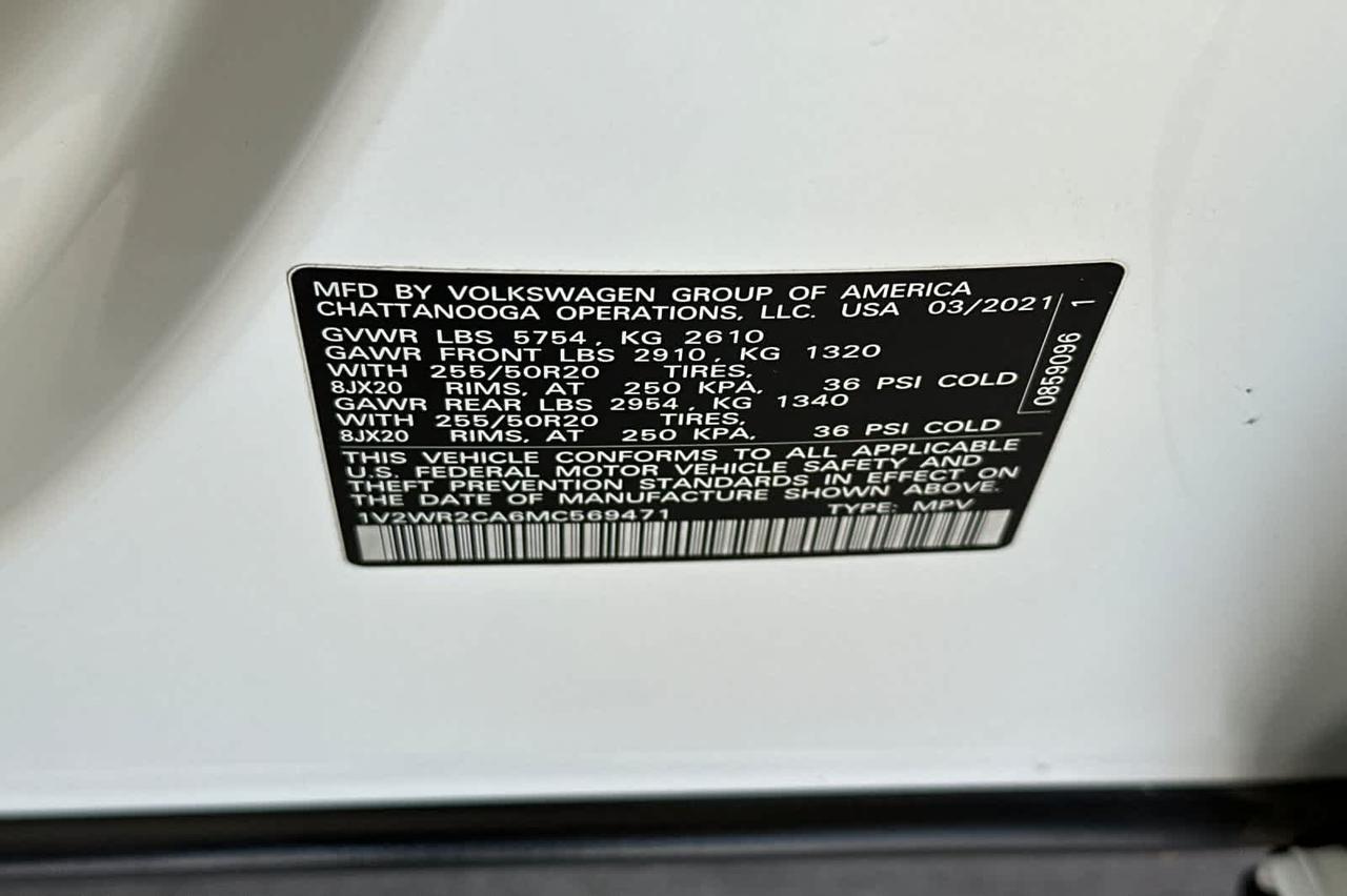 2021 Volkswagen Atlas Roseville CA