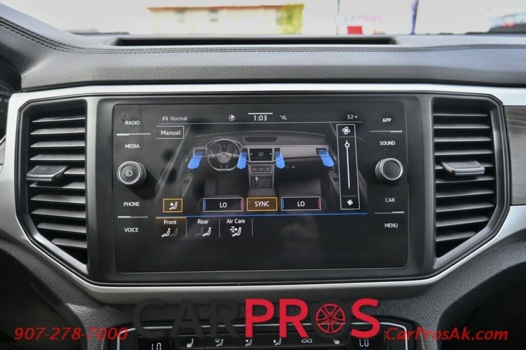 2021 Volkswagen Atlas 2.0T 4CYL - SE - AWD - 8-Speed Automatic Transmission - Leather Heated Power Driver Seat - Power Windows And Locks - Cruise Control With Tilt/Telescoping Wheel - Blind Spot Monitor - AM/FM Radio With Bluetooth - Front And Rear Climate Controls - Allo Anchorage AK
