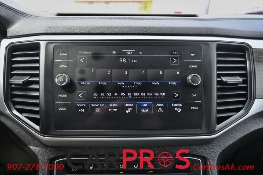 2021 Volkswagen Atlas 2.0T 4CYL - SE - AWD - 8-Speed Automatic Transmission - Leather Heated Power Driver Seat - Power Windows And Locks - Cruise Control With Tilt/Telescoping Wheel - Blind Spot Monitor - AM/FM Radio With Bluetooth - Front And Rear Climate Controls - Allo Anchorage AK