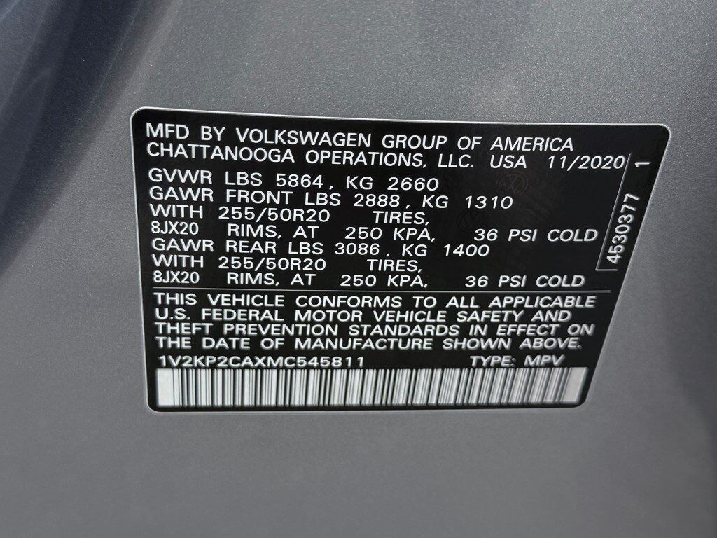 2021 Volkswagen Atlas 2.0T SE w/Technology Springfield VA