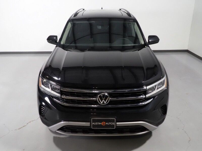 2021 Volkswagen Atlas 3.6L V6 SE w/Technology *PANORAMA MOONROOF, ADAPTIVE CRUISE, SAFETY ALERTS. BACKUP-CAMERA, COLOR TOUCHSCREEN, HEATED SEATS, 2ND ROW CAPTAIN'S, REMOTE START, POWER LIFTGATE, 20 INCH WHEELS, ANDROID & APPLE Round Rock TX