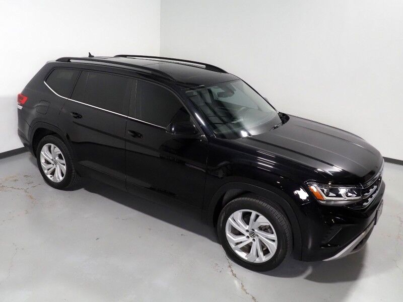 2021 Volkswagen Atlas 3.6L V6 SE w/Technology *PANORAMA MOONROOF, ADAPTIVE CRUISE, SAFETY ALERTS. BACKUP-CAMERA, COLOR TOUCHSCREEN, HEATED SEATS, 2ND ROW CAPTAIN'S, REMOTE START, POWER LIFTGATE, 20 INCH WHEELS, ANDROID & APPLE Round Rock TX