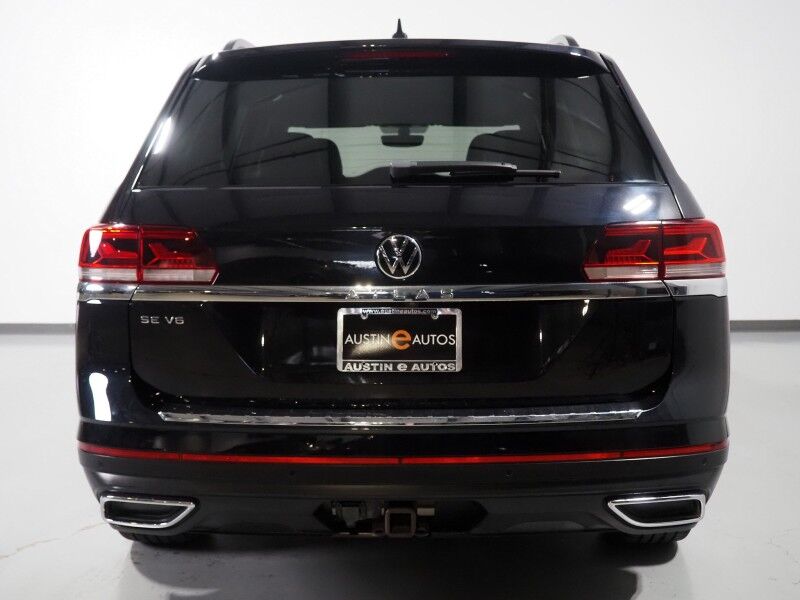 2021 Volkswagen Atlas 3.6L V6 SE w/Technology *PANORAMA MOONROOF, ADAPTIVE CRUISE, SAFETY ALERTS. BACKUP-CAMERA, COLOR TOUCHSCREEN, HEATED SEATS, 2ND ROW CAPTAIN'S, REMOTE START, POWER LIFTGATE, 20 INCH WHEELS, ANDROID & APPLE Round Rock TX