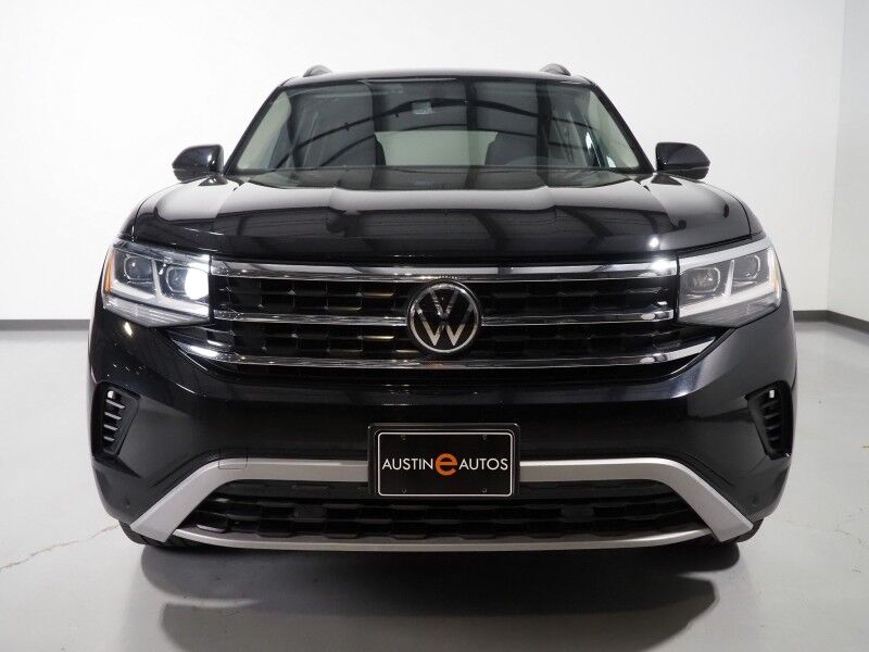 2021 Volkswagen Atlas 3.6L V6 SE w/Technology *PANORAMA MOONROOF, ADAPTIVE CRUISE, SAFETY ALERTS. BACKUP-CAMERA, COLOR TOUCHSCREEN, HEATED SEATS, 2ND ROW CAPTAIN'S, REMOTE START, POWER LIFTGATE, 20 INCH WHEELS, ANDROID & APPLE Round Rock TX