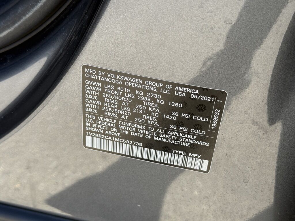 2021 Volkswagen Atlas 3.6L V6 SE w/Technology R-Line Crestwood KY