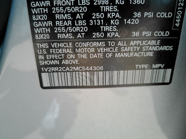 2021 Volkswagen Atlas 3.6L V6 SE w/Technology R-Line Plano TX