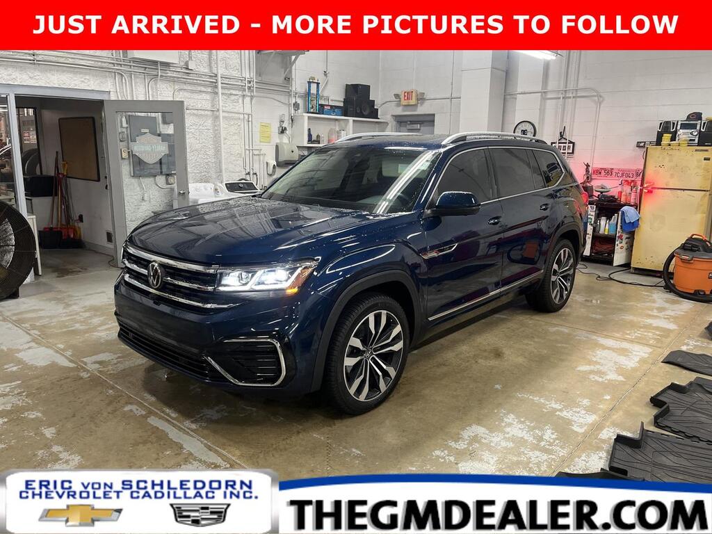 2021 Volkswagen Atlas 3.6L V6 SEL Premium R-Line AWD w/Sunroof Nav HtdCldMemLthr Milwaukee WI
