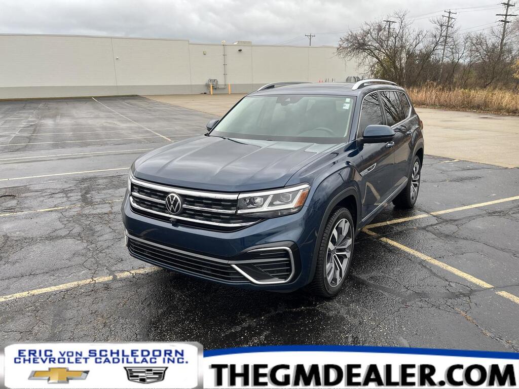 2021 Volkswagen Atlas 3.6L V6 SEL Premium R-Line AWD w/Sunroof Nav HtdCldMemLthr Milwaukee WI