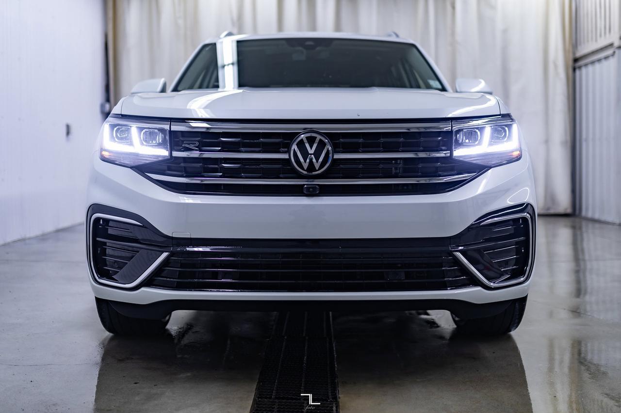 2021 Volkswagen Atlas 4Motion Execline R-Line Leather Roof Nav BCam Red Deer AB