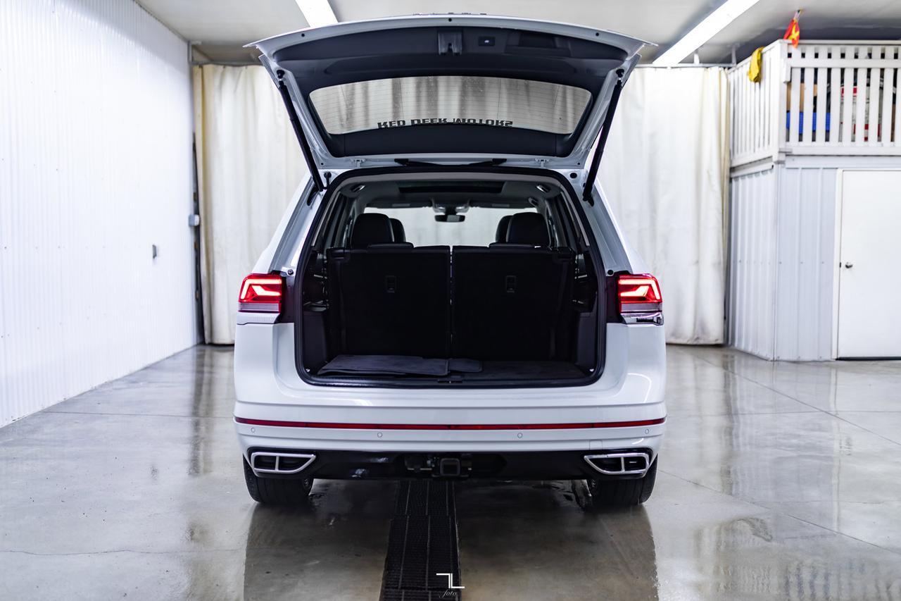 2021 Volkswagen Atlas 4Motion Execline R-Line Leather Roof Nav BCam Red Deer AB