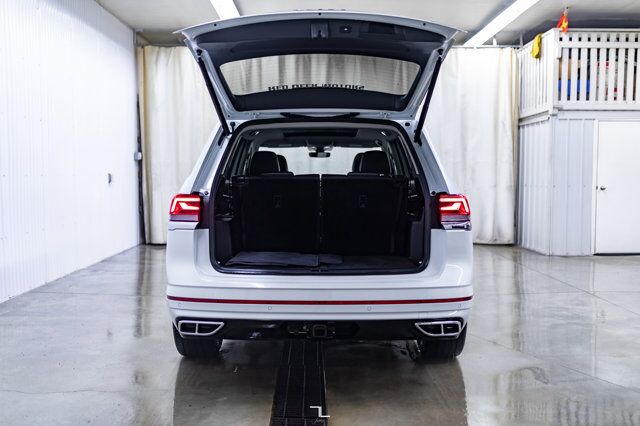 2021 Volkswagen Atlas 4Motion Execline R-Line Leather Roof Nav BCam Red Deer AB