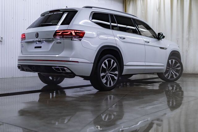2021 Volkswagen Atlas 4Motion Execline R-Line Leather Roof Nav BCam Red Deer AB
