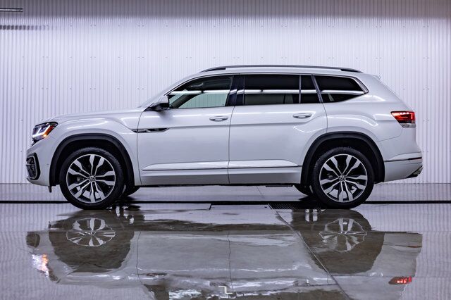 2021 Volkswagen Atlas 4Motion Execline R-Line Leather Roof Nav BCam Red Deer AB