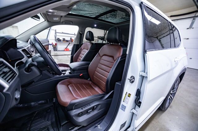 2021 Volkswagen Atlas 4Motion Execline R-Line Leather Roof Nav BCam Red Deer AB