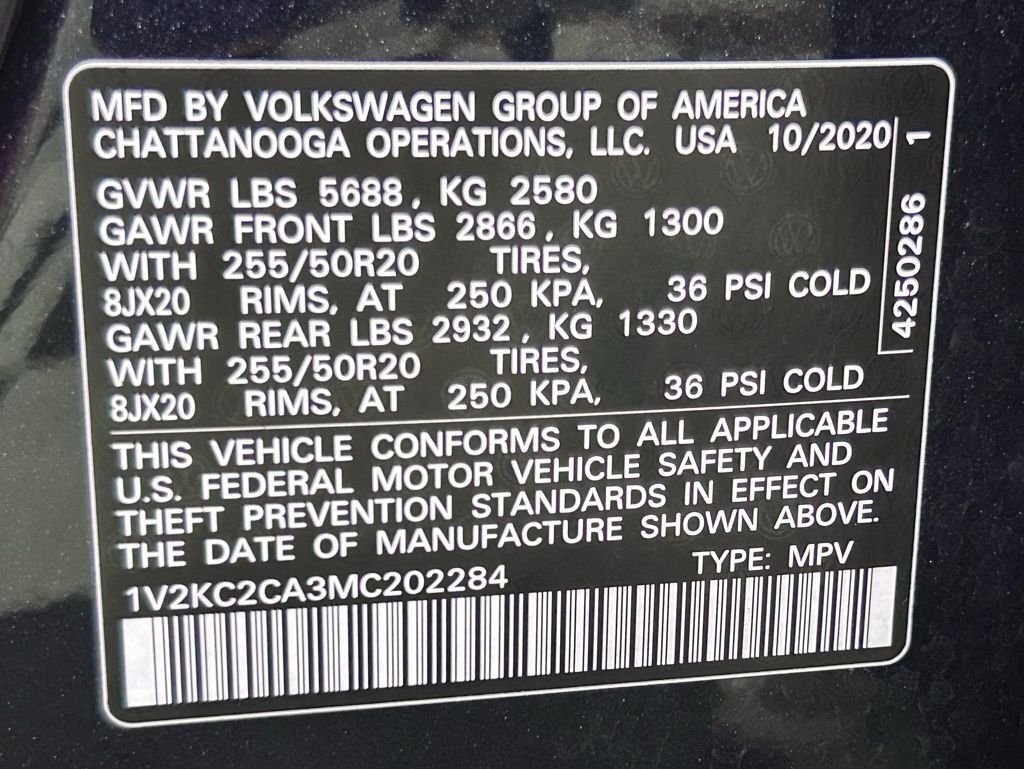 2021 Volkswagen Atlas Cross Sport 2.0T SE w/Technology Portland OR