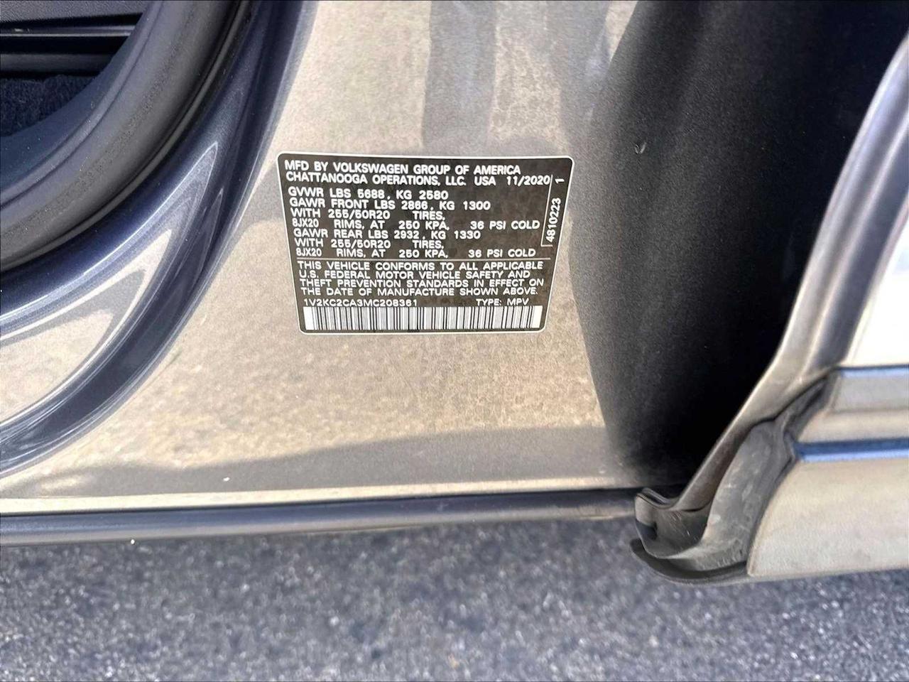 2021 Volkswagen Atlas Cross Sport 2.0T SE w/Technology Roseville CA