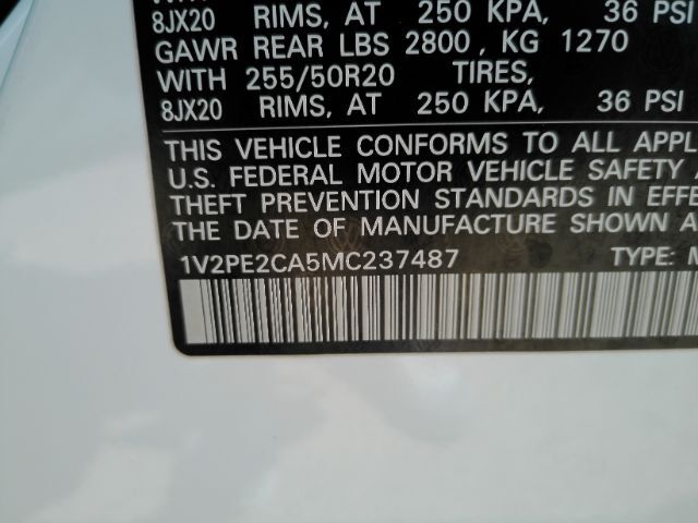 2021 Volkswagen Atlas Cross Sport 3.6L V6 SE w/Technology R-Line Plano TX