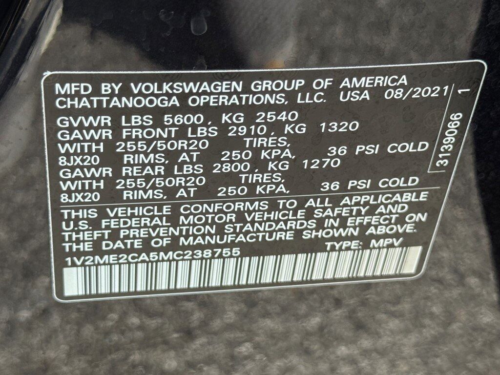 2021 Volkswagen Atlas Cross Sport 3.6L V6 SE w/Technology R-Line Springfield VA