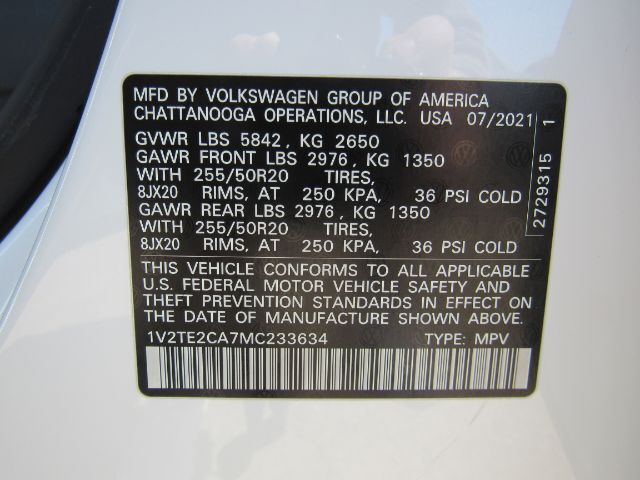 2021 Volkswagen Atlas Cross Sport 3.6L V6 SEL Premium Plano TX