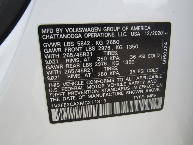 2021 Volkswagen Atlas Cross Sport 3.6L V6 SEL Premium R-Line Plano TX