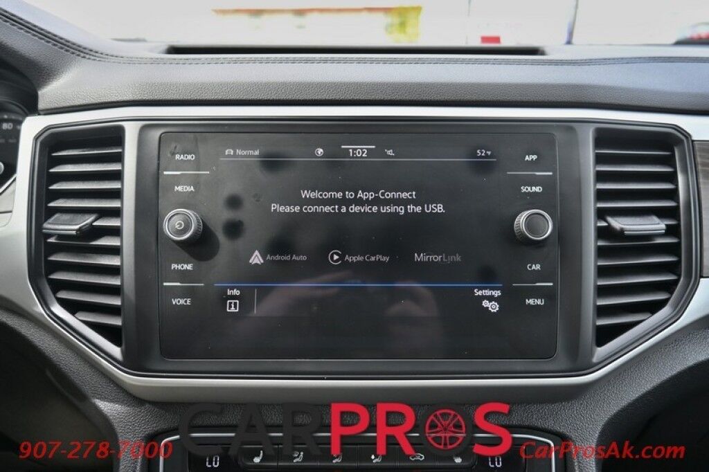 2021 Volkswagen Atlas SE - AWD - 2.0L 4-Cyl Turbo - Power & Heated Leather Seats - Bluetooth - Apple CarPlay & Android Auto - Backup Camera - 3rd Row - Seats 7 - Power Liftgate - Blind Spot Alert - Aluminum Wheels - Keyless Entry & Push To Start Anchorage AK