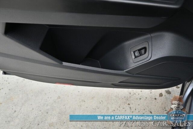 2021 Volkswagen Atlas SE / AWD / Autostart / Technology Pkg / Heated Leather Seats / Forward Collision & Blind Spot Alert / Apple CarPlay & Android Auto / Backup Camera / 3rd Row / Seats 7 / 22 MPG / Tow Pkg / 1-Owner Anchorage AK