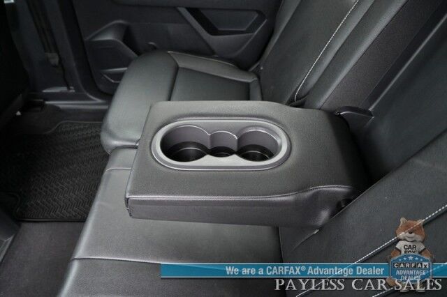 2021 Volkswagen Atlas SE / AWD / Autostart / Technology Pkg / Heated Leather Seats / Forward Collision & Blind Spot Alert / Apple CarPlay & Android Auto / Backup Camera / 3rd Row / Seats 7 / 22 MPG / Tow Pkg / 1-Owner Anchorage AK