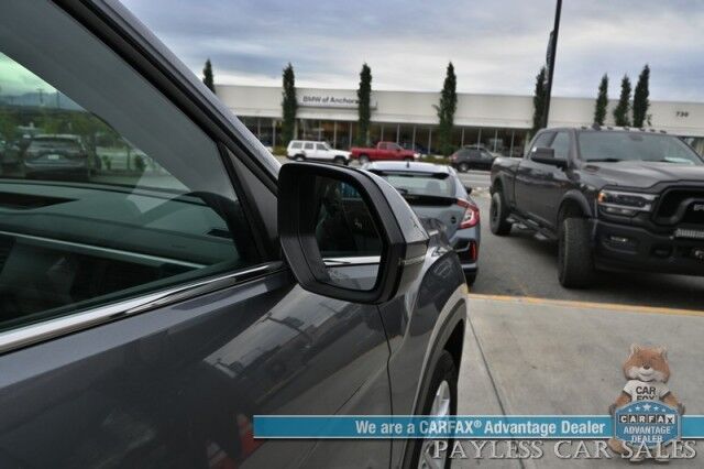 2021 Volkswagen Atlas SE / AWD / Autostart / Technology Pkg / Heated Leather Seats / Forward Collision & Blind Spot Alert / Apple CarPlay & Android Auto / Backup Camera / 3rd Row / Seats 7 / 22 MPG / Tow Pkg / 1-Owner Anchorage AK
