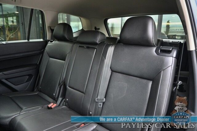 2021 Volkswagen Atlas SE / AWD / Autostart / Technology Pkg / Heated Leather Seats / Forward Collision & Blind Spot Alert / Apple CarPlay & Android Auto / Backup Camera / 3rd Row / Seats 7 / 22 MPG / Tow Pkg / 1-Owner Anchorage AK
