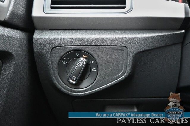 2021 Volkswagen Atlas SE / AWD / Autostart / Technology Pkg / Heated Leather Seats / Forward Collision & Blind Spot Alert / Apple CarPlay & Android Auto / Backup Camera / 3rd Row / Seats 7 / 22 MPG / Tow Pkg / 1-Owner Anchorage AK