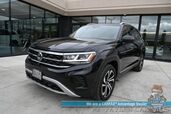 2021 Volkswagen Atlas SEL Premium / 3.6L V6 / AWD / Auto Start / Heated & Cooled Leather Seats / Heated Steering / Panoramic Sunroof / NAV / Fender Audio / Apple CarPlay & Android Auto / 360 Cam / 3rd Row / Tow Pkg / 1-Owner