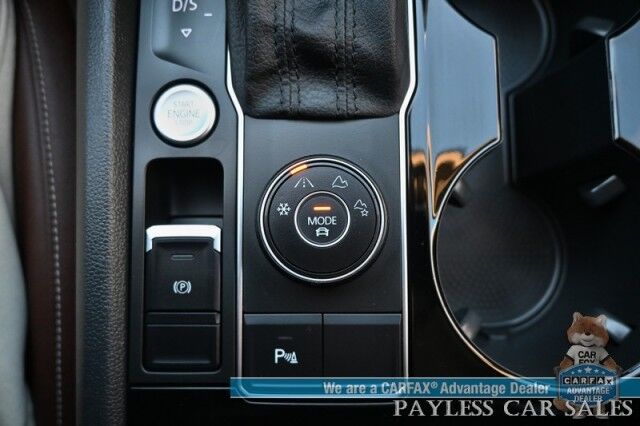 2021 Volkswagen Atlas SEL Premium / AWD / Auto Start / Power & Heated Leather Seats / Heated Steering Wheels / Panoramic Sunroof / Adaptive Cruise & Blind Spot / Apple CarPlay & Android Auto / 3rd Row / Seats 6 / Tow Pkg Anchorage AK