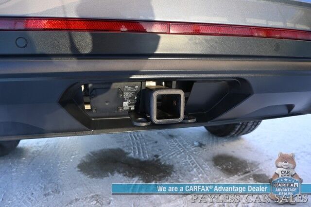 2021 Volkswagen Atlas SEL Premium / AWD / Auto Start / Power & Heated Leather Seats / Heated Steering Wheels / Panoramic Sunroof / Adaptive Cruise & Blind Spot / Apple CarPlay & Android Auto / 3rd Row / Seats 6 / Tow Pkg Anchorage AK