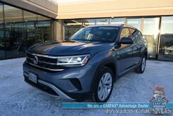 2021_Volkswagen_Atlas_SEL Premium / AWD / Auto Start / Power & Heated Leather Seats / Heated Steering Wheels / Panoramic Sunroof / Adaptive Cruise & Blind Spot / Apple CarPlay & Android Auto / 3rd Row / Seats 6 / Tow Pkg_ Anchorage AK