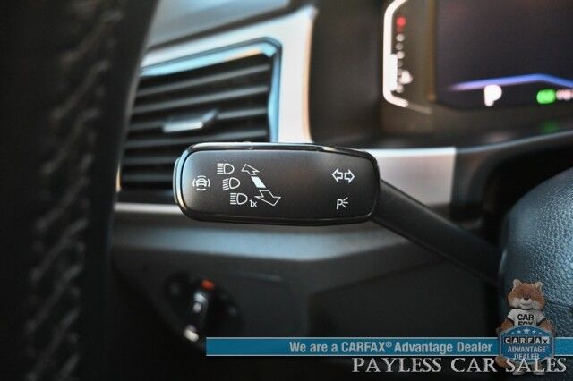 2021 Volkswagen Atlas SEL Premium / AWD / Auto Start / Power & Heated Leather Seats / Heated Steering Wheels / Sunroof / Adaptive Cruise & Blind Spot / Apple CarPlay & Android Auto / 3rd Row / Seats 6 / Tow Pkg Anchorage AK